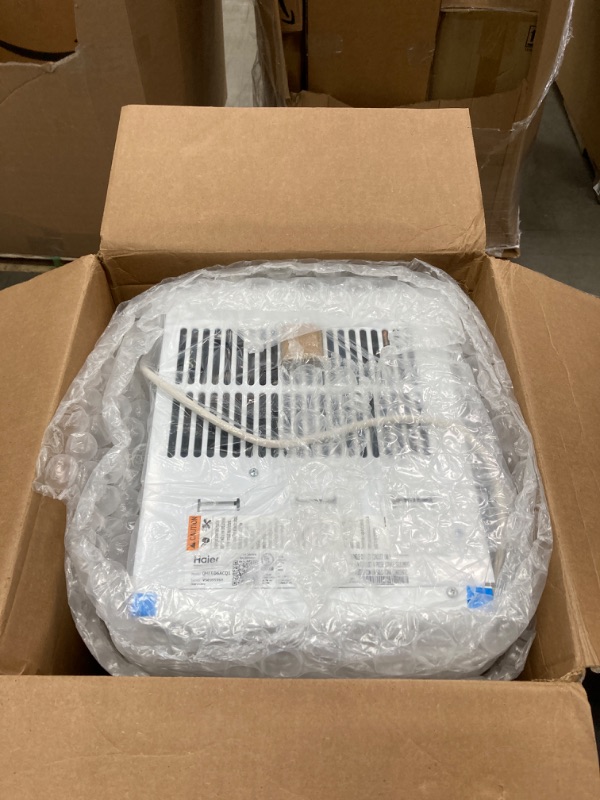 Photo 1 of Haier Electronic Window Air Conditioner 6000 BTU, Efficient Cooling for Smaller Areas Like Bedrooms and Guest Rooms, 6K BTU Window AC Unit with Easy Install Kit, White 1 Count (Pack of 1)