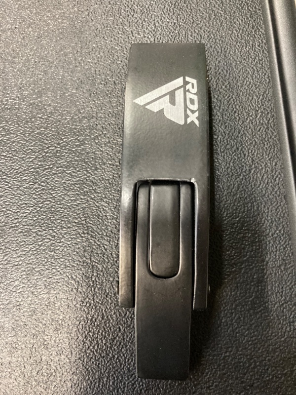 Photo 1 of RDX Powerlifting Belt for Weight Lifting - Approved by IPL and USPA - Lever Buckle Gym Training Leather Belt 10mm Thick 4 inch Lumbar Back Support-Great for Strongman