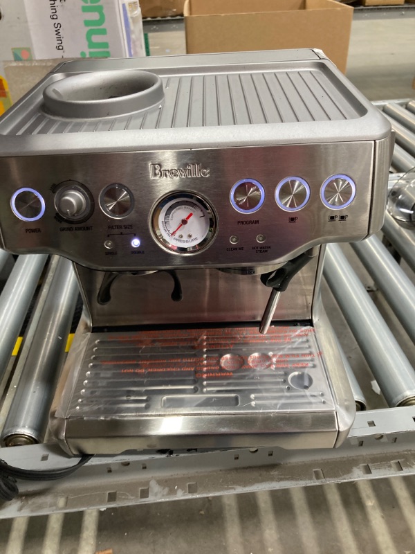 Photo 2 of Breville Barista Express Espresso Machine, Brushed Stainless Steel, BES870XL