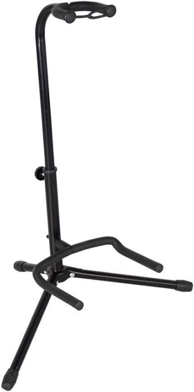 Photo 1 of Gator Frameworks Adjustable Guitar Stand, Holds Single Electric or Acoustic Guitar (GFW-GTR-1000),Black