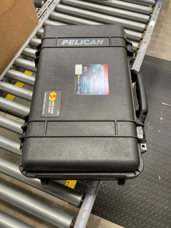 Photo 3 of Pelican 1510TP Carry on Case with TrekPak Insert, Black