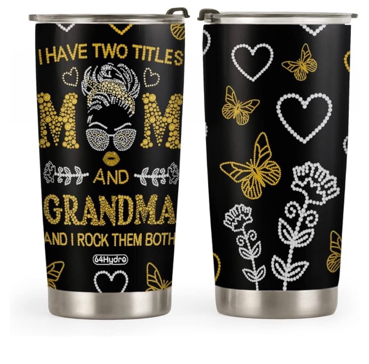 Photo 1 of 20oz Yellow Birthday Gifts for Women, Mom, Grandma - Gifts for Women Birthday Unique - Inspirational Gifts for Women Tumbler Cup with Lid, Double Wall Vacuum Insulated Travel Coffee Mug