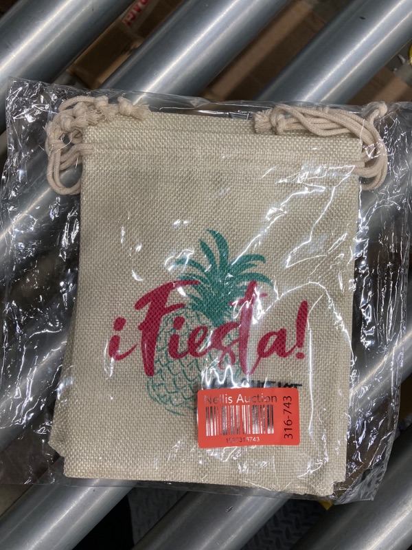 Photo 3 of 5 Hangover Kit Bags, Ifiesta pineapple With Drawstring 