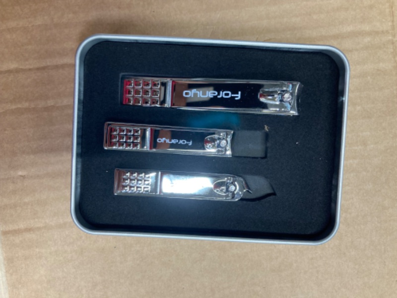 Photo 1 of 3 Piece Toenail Clippers *** silver**