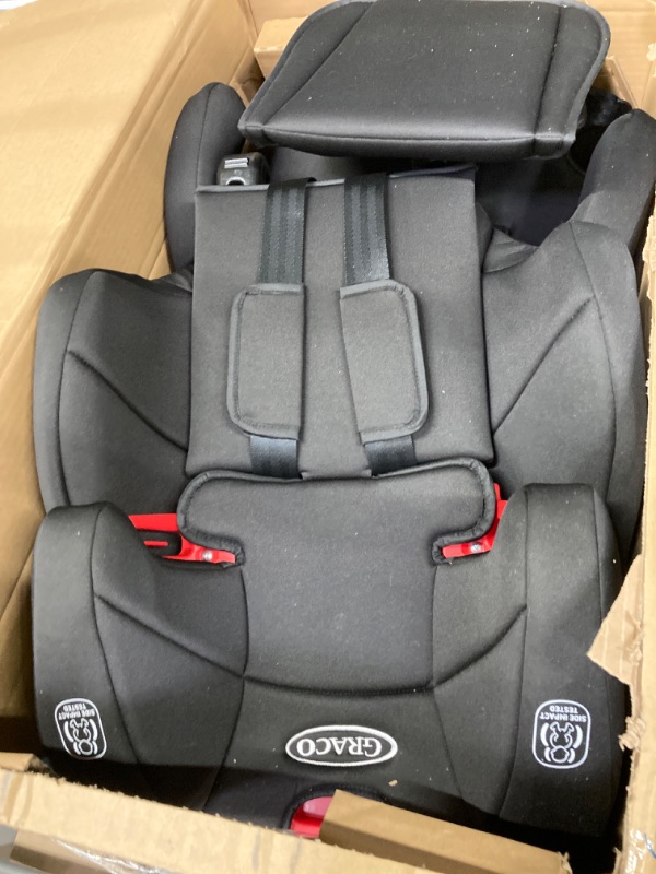 Photo 2 of Graco Tranzitions 3 in 1 Harness Booster Seat, Proof Tranzitions Black