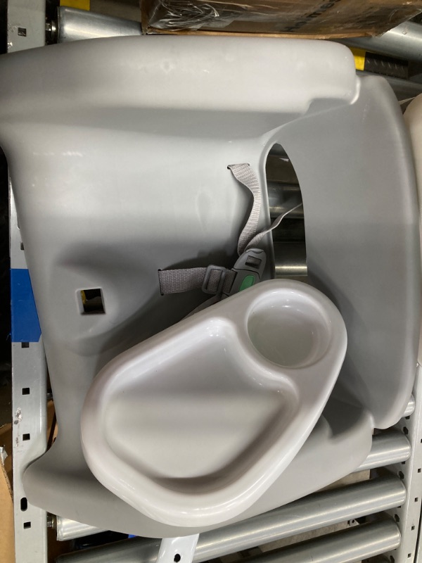 Photo 1 of ***BOX IS DAMAGED,NEEDS TO BE CLEANED ** I’m Ingenuity Full Course SmartClean 6-in-1 High Chair – SmartClean EVA Foam, 5 Point Safety Harness, 2 Dishwasher Safe Trays – Slate