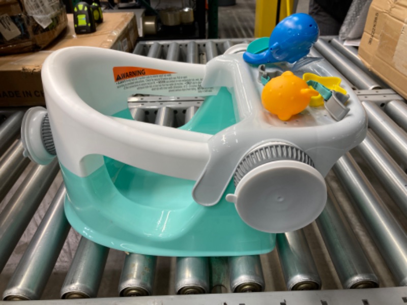 Photo 1 of Summer InfantBaby Bathtub Seat with Toys, Backrest, Suction Cups - My Bath Seat by Summer Infant