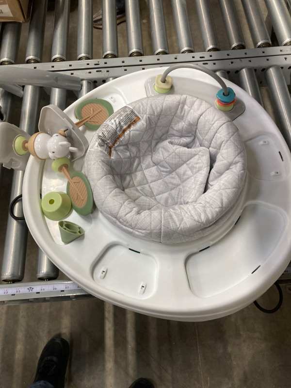 Photo 2 of Ingenuity Spring & Sprout 2-in-1 Baby Activity Center Jumper and Table with Infant Toys - Ages 6 Months +, First Forest