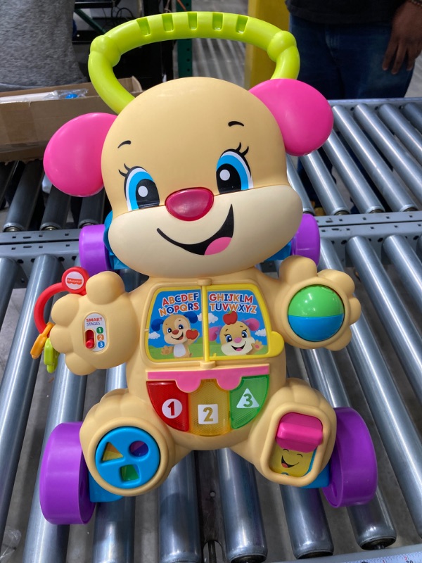 Photo 2 of Fisher-Price Laugh & Learn Baby & Toddler Toy Smart Stages Learn With Sis Walker, Educational Music Lights And Activities