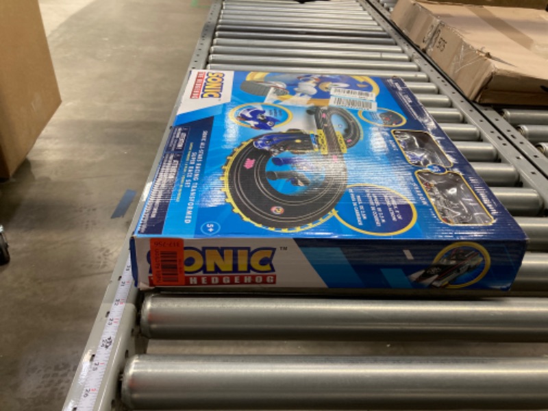 Photo 3 of NKOK Sonic & Tails RC Slot Car Set Race Set Vehicle, Black, Cars Rase on Figure-8 Track, Features a Lap Counter, Perfect Item for Kids, Ages 5 and up