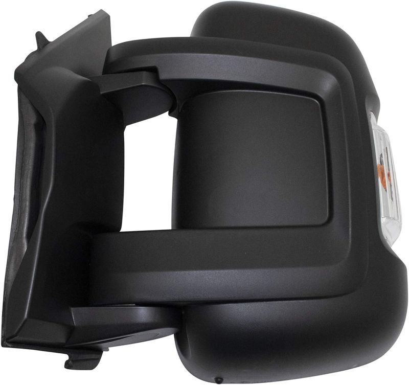 Photo 1 of TRQ MGA08084 Left Drivers Side Door Mirror with Turn Signal Temperature Sensor Compatible with 2014-2019 Ram ProMaster 1500 ProMaster 2500 ProMaster 3500
