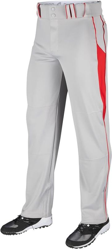 Photo 1 of Champro Triple Crown Youth Open Bottom Baseball Pants w/ Piping