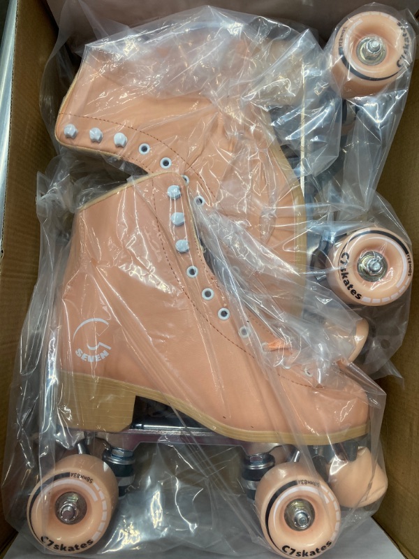 Photo 2 of C SEVEN C7skates Cute Roller Skates for Girls and Adults Peachy Keen Women's 10 / Men's 9