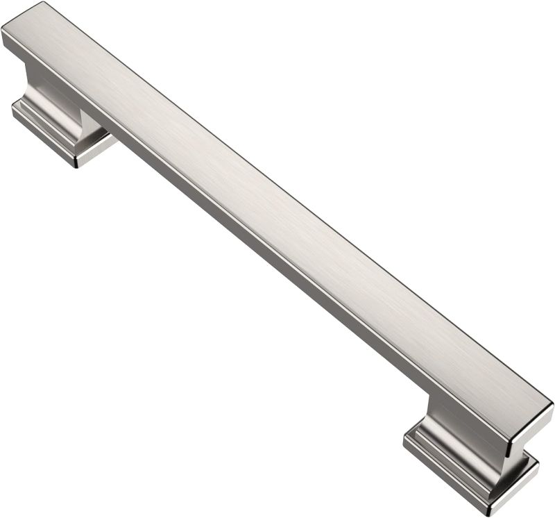 Photo 1 of Alzassbg 20 Pack Brushed Satin Nickel Cabinet Pulls, 5 Inch(128mm) Hole Centers Cabinet Handles Kitchen Hardware for Cabinets and Drawers AL3061SN
