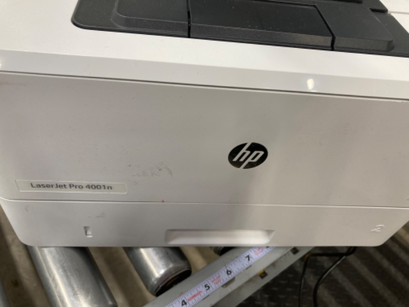 Photo 2 of HP LaserJet Pro 4001n Printer, Print, Fast speeds, Easy setup, Mobile printing, Advanced security, Best for small teams, Ethernet/USB only