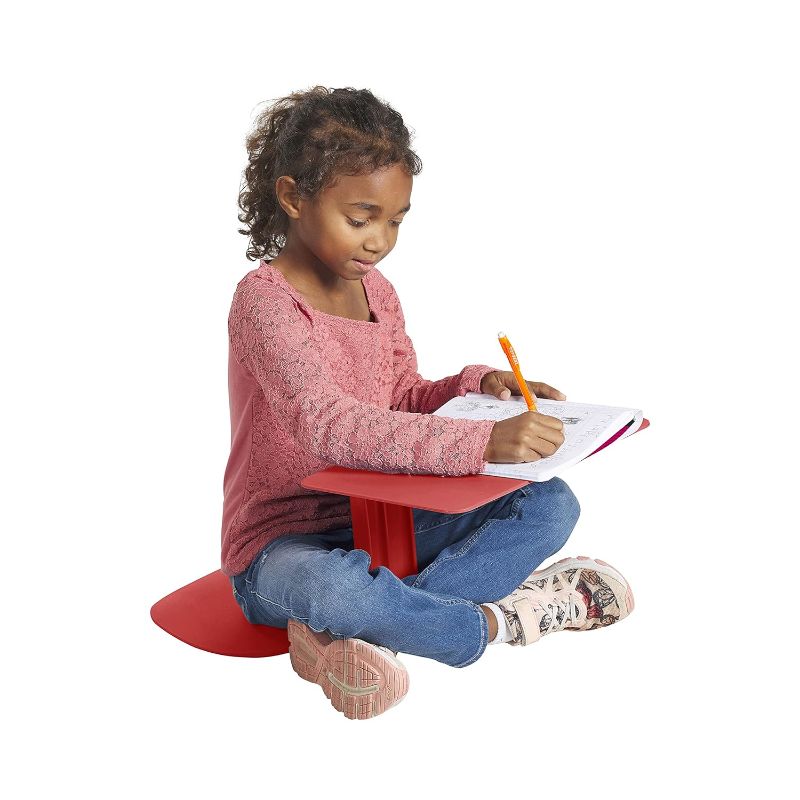 Photo 1 of ECR4Kids The Surf Portable Lap Desk, Flexible Seating, Red
