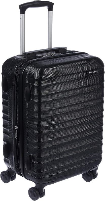 Photo 1 of Amazon Basics 28-Inch Hardside Spinner, Black
