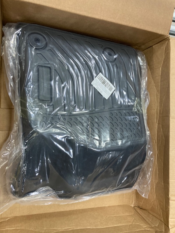 Photo 1 of HAFIDI Floor Mats Custom for Mitsubishi Outlander 2022 2023 2024 (Only Gasoline Model) All Weather Protection TPE Heavy Duty Automotive Floor Liners 1st& 2nd& 3rd Row Full Set Accessories-Black Mitsubishi Outlander 2022-2024
