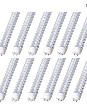 Photo 1 of ***(6 Pack)***
4FT LED Tube Light, T8 T10 T12 LED Bulb, 32W(60W Equivalent) 4160LM, 6000K Daylight, Clear Cover, Medium Bi-Pin G13 Base,4 Foot Fluorescent Tube Replacement (6 Pack)