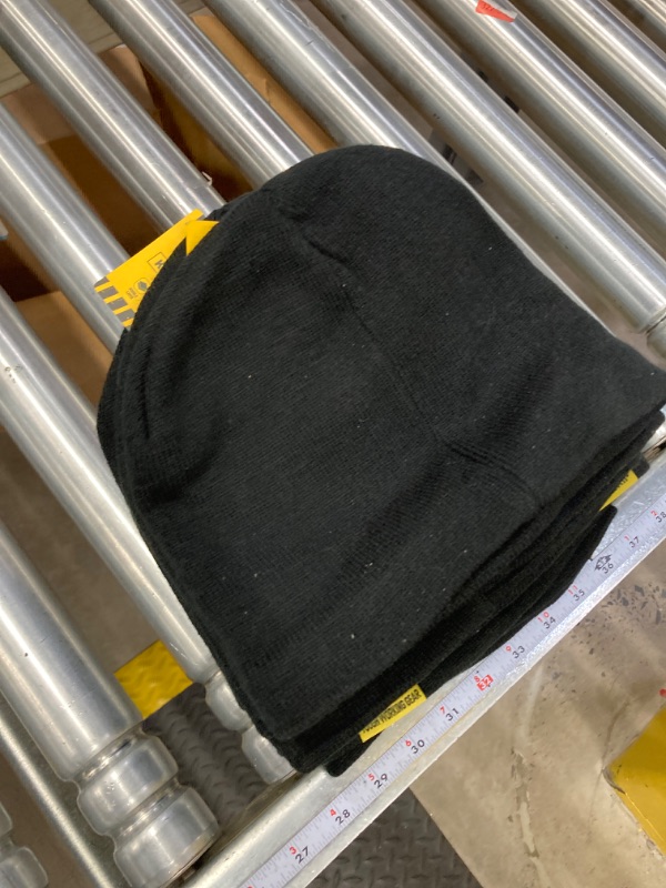 Photo 1 of FIRM GRIP Men's Black Fleece-Lined Beanie Hat 10 piece bundle 
