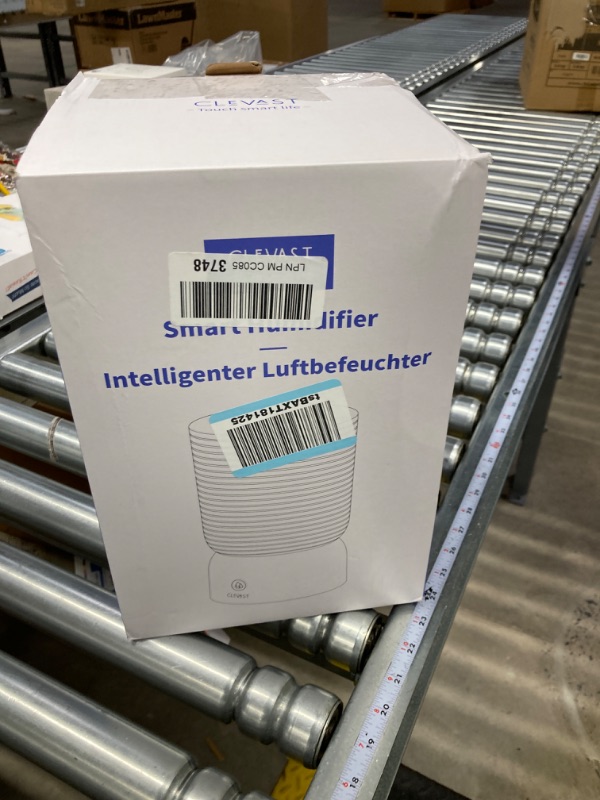 Photo 3 of CLEVAST Smart Humidifiers for Bedroom, Top Fill 3L Cool Mist Quiet Ultrasonic Humidifier with Essential Oil Diffuser, Humidity Control, Wi-Fi Air Humidifier for Baby, Home, Work with Alexa Upgraded Model