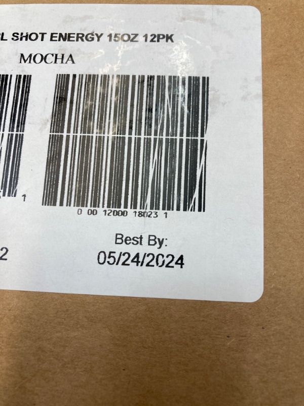 Photo 2 of (12 Cans) Starbucks Doubleshot Energy Mocha, Strong Coffee Drink with 225 mg Caffeine, B vitamins, Guarana, and Ginseng, Rich Creamy Flavor, 15 fl oz
BEST USE 05/ 2024