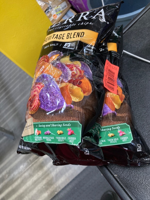 Photo 1 of 2 PACK! TERRA Heritage Blend Chips, 5 OZ Salted 5 Ounce (Pack of 1)