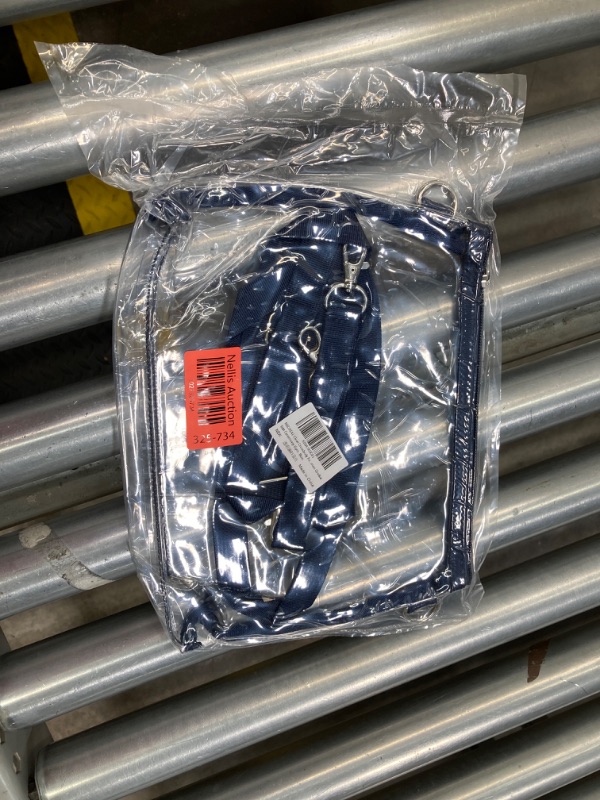 Photo 1 of *** DESIGN VARIES *** Clear Bag for Stadium Events, Clear Purse for Women Stadium Approved Crossbody, Concert Bag with Adjustable Strap