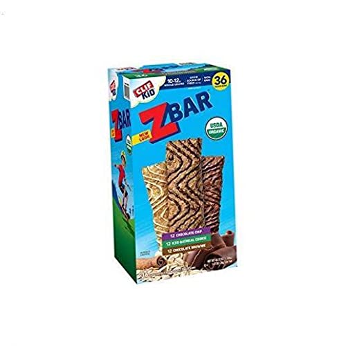 Photo 1 of *** 2 BOXES OF CHOCOLATE BROWNIE, 1 BOX OF CHOCOLATE CHIP *** CLIF KID ZBAR - Organic Energy Bar - Variety Pack- 1.27 Ounce Snack Bar, 36 Count 