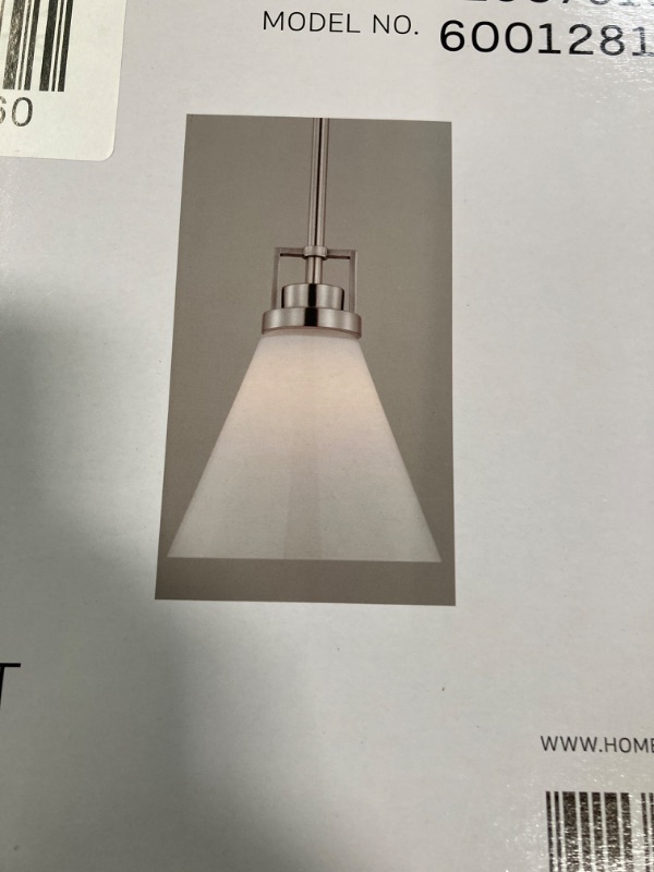 Photo 2 of Home Decorators Collection

Clermont 1-Light Satin Brass Shaded Pendant Light with Milk Glass Shade
Available for pickup
Pickup
