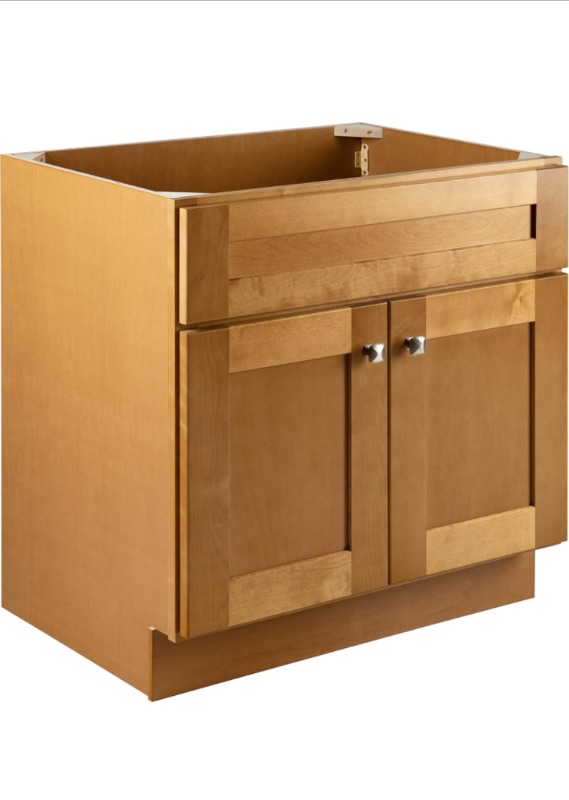 Photo 1 of Design House Brookings Base Bathroom Vanity Cabinet, 30 x 21, Modern Birch