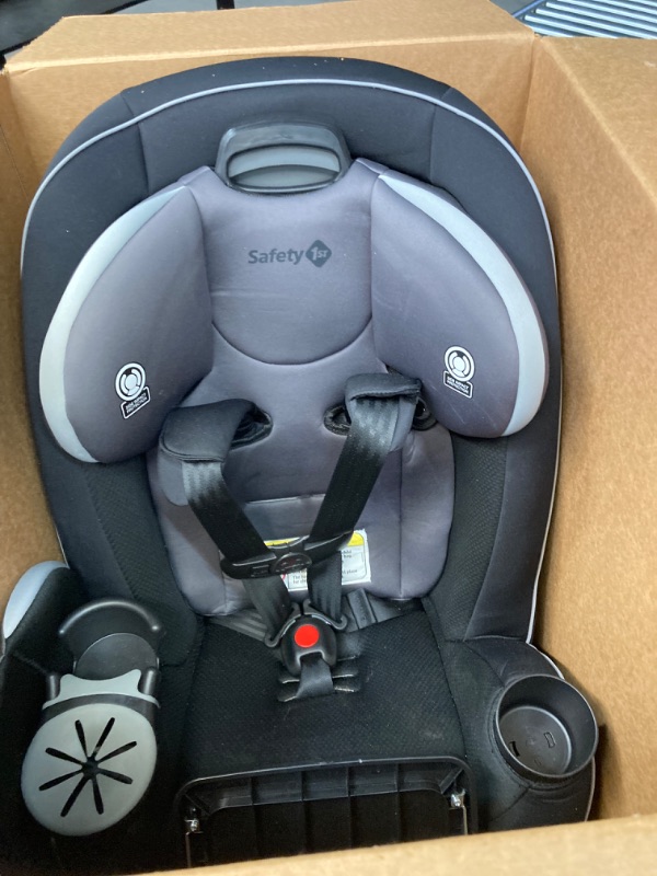 Photo 2 of Safety 1st Grow and Go Extend 'n Ride LX Convertible Car Seat, with ComfortPlus Footrest Providing Up to 7 Inches of Additional Leg Room in -Rear-Facing Mode, Mine Shaft Mineshaft Extend 'n Ride