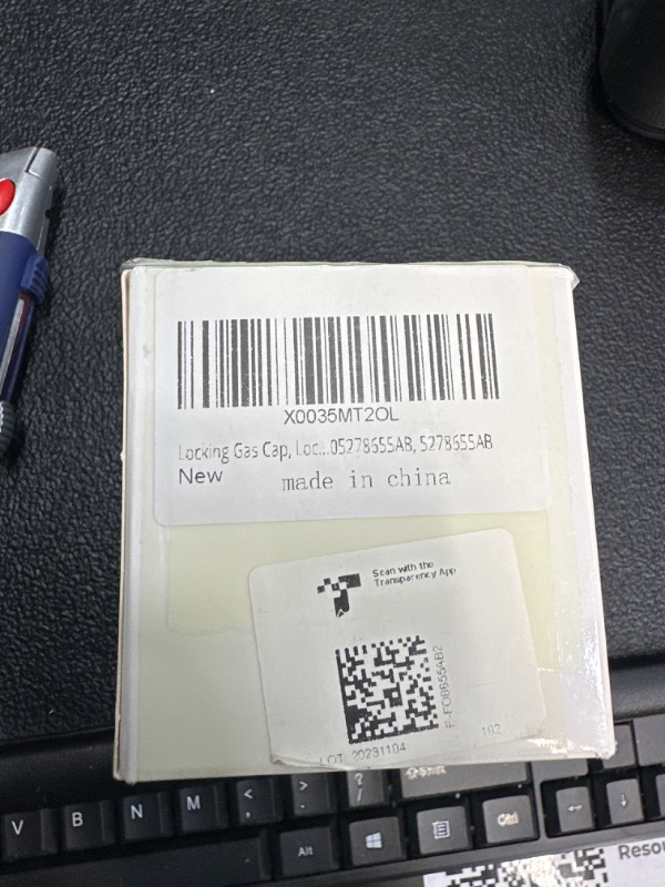 Photo 3 of Fokes Locking Gas Cap, Lock Fuel Cap Compatible with Dodge Jeep Ram - Challenger Grand Caravan Ram 1500, Cherokee Wrangler TJ LJ JK JKU JL JLU JT, 05278655AB, 5278655AB