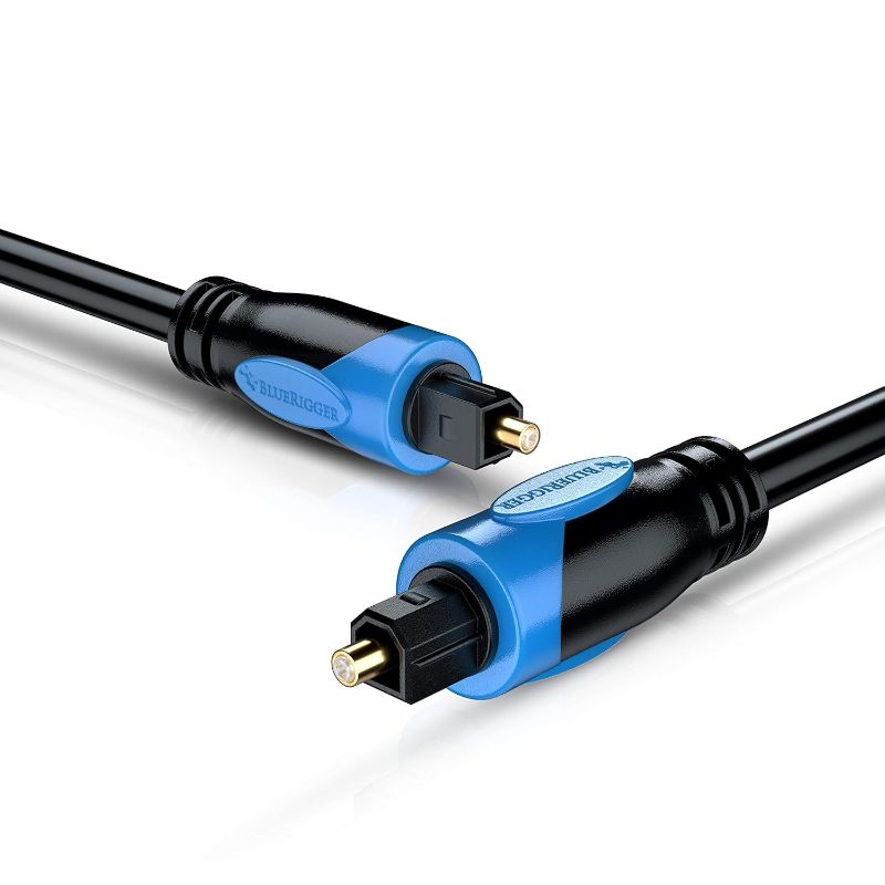 Photo 1 of BlueRigger Digital Optical Audio Toslink Cable