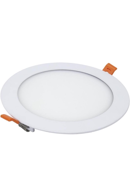 Photo 1 of 8 Inch LED Recessed Light with Junction Box, 8 Pack Ultra-Thin LED Recessed Lighting.6000K Daylight, 18W 110V Eqv.Recessed Ceiling Canless Lights.Slim Can-Killer Downlight,1500LM