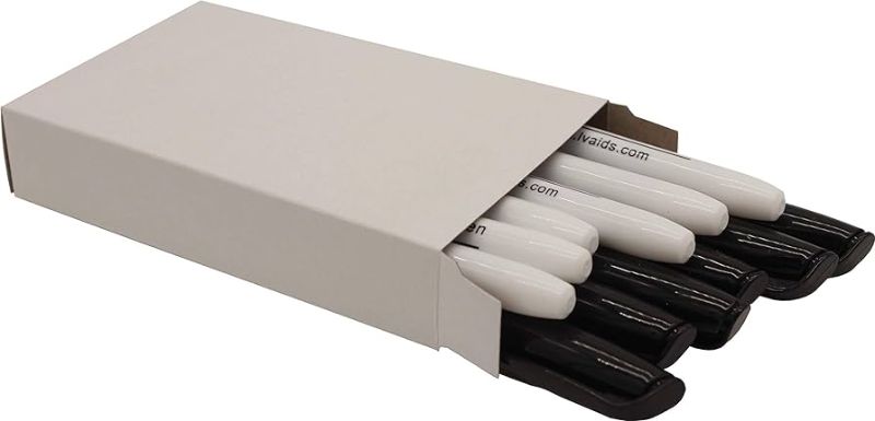 Photo 1 of Hongdee 2020 Low Vision Pen for Seniors and Visually Impaired, 12 Count (Pack of 1), White, Black