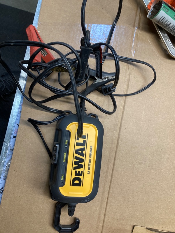 Photo 2 of DEWALT DXAEC2 DXAEC2 Professional 2-Amp Automotive Battery Charger and Maintainer