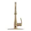 Photo 1 of Motion Activated Single-Handle Pull-Down Sprayer Kitchen Faucet in Champagne Gold