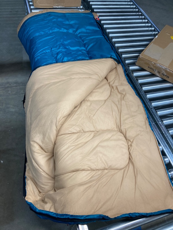 Photo 6 of Coleman Brazos Cold Weather Sleeping Bag Blue