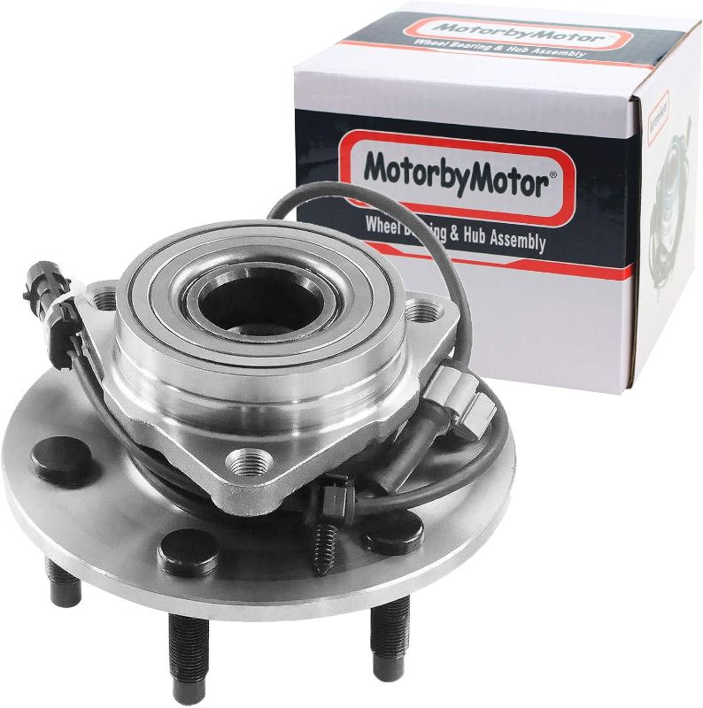 Photo 1 of 515036 Front Wheel Hub and Bearing Assembly 4WD with 6 Lugs for Chevy Silverado Tahoe Avalanche Suburban Express 1500, GMC Sierra Yukon Savana, Cadillac Escalade ESV EXT w/ABS