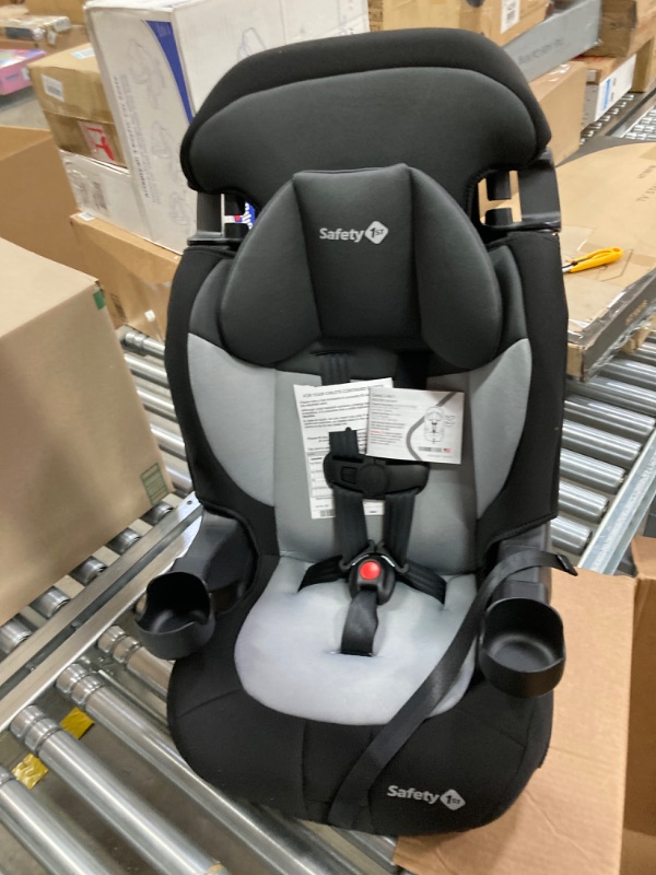 Photo 2 of Safety 1st Grand 2-in-1 Booster Car Seat, Forward-Facing with Harness, 30-65 pounds and Belt-Positioning Booster, 40-120 pounds, Black Sparrow