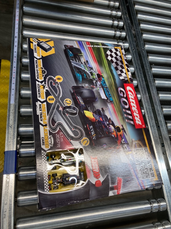 Photo 1 of Carrera GO!!! 62548 Max Performance Electric Powered Slot Car Racing Kids Toy Race Track Set Includes 2 Hand Controllers and 2 Cars in 1:43 Scale