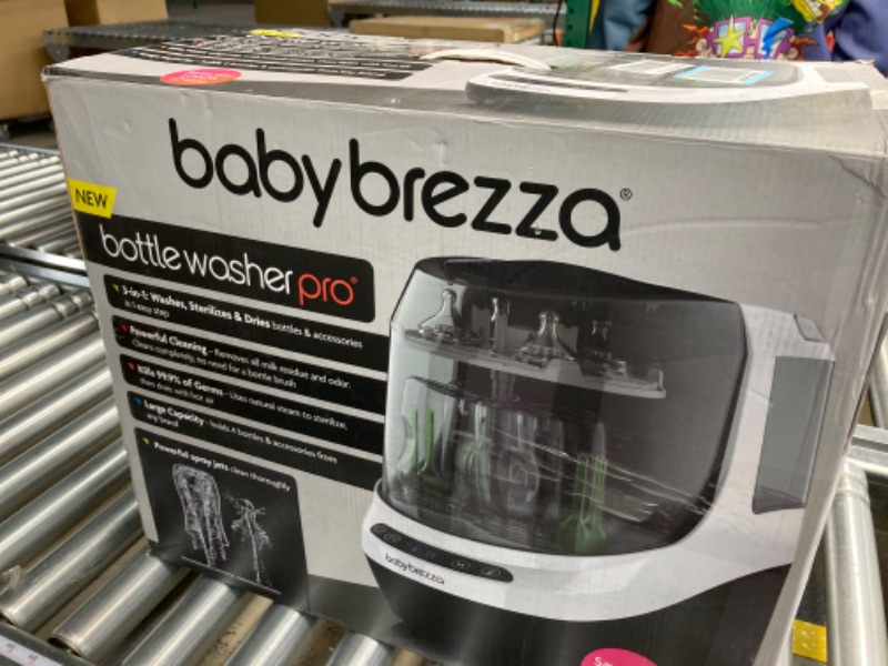 Photo 7 of Baby Brezza Bottle Washer Pro - Baby Bottle Washer, Sterilizer + Dryer - All in One Bottle Cleaner Machine Replaces Tedious Bottle Brushes and Hand Washing