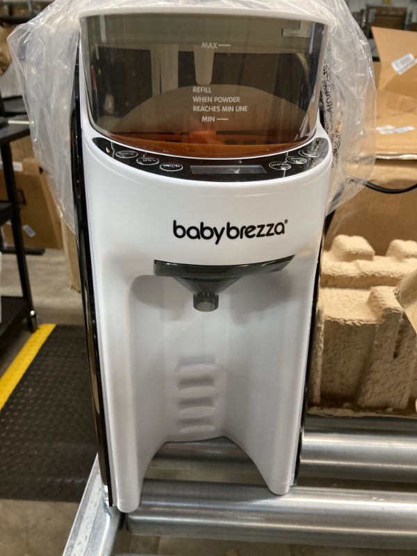 Photo 2 of New and Improved Baby Brezza Formula Pro Advanced Formula Dispenser Machine - Automatically Mix a Warm Formula Bottle Instantly - Easily Make Bottle with Automatic Powder Blending