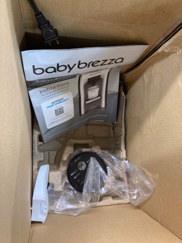 Photo 4 of New and Improved Baby Brezza Formula Pro Advanced Formula Dispenser Machine - Automatically Mix a Warm Formula Bottle Instantly - Easily Make Bottle with Automatic Powder Blending