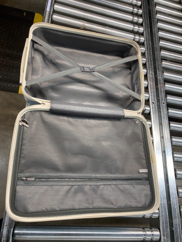 Photo 3 of Melalenia Luggage Carry On Suitcase Sets, Expandable PP Hard Shell Suitcase with Spinner Wheels