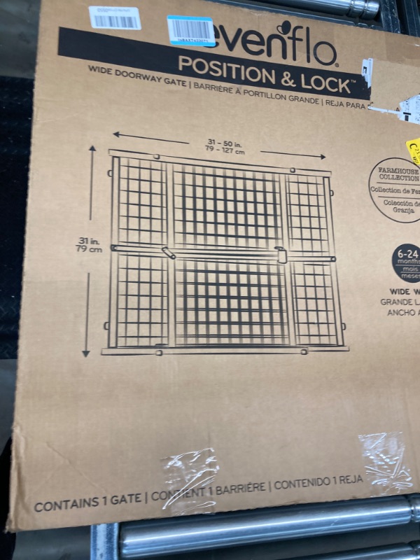Photo 3 of Evenflo Position and Lock Tall and Wide Baby Gate