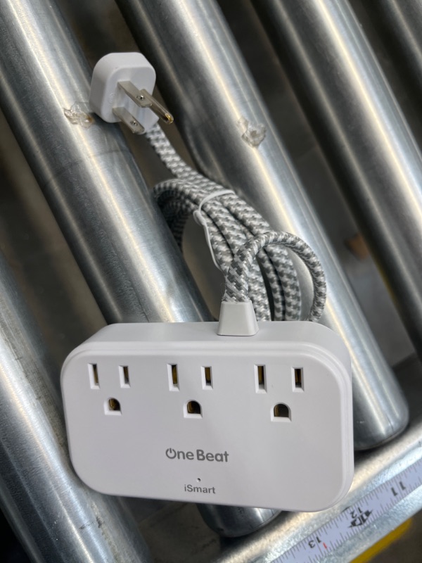 Photo 1 of Cruise Essentials, 5 Ft Flat Extension Cord, 3 Outlets 4 USB Ports(2 USB C) Flat Plug Power Strip, USB Charging Station with Non Surge Protector for Cruise Ship, Travel, Dorm Room Essentials