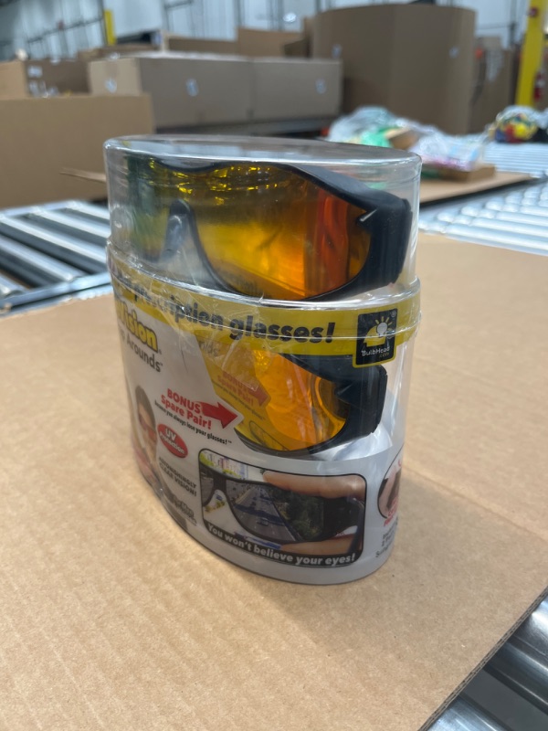 Photo 2 of BattleVision Wrap Arounds HD Polarized Sunglasses, As Seen On TV, Fits Over Your Prescription Eyeglasses and Reading, See Clearer, Anti-Glare, Protects Your Eyes by Blocking Blue & UV Rays, Unisex