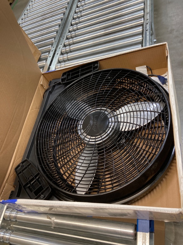 Photo 2 of 20 in. 3-Speed Air Circulator Floor Fan